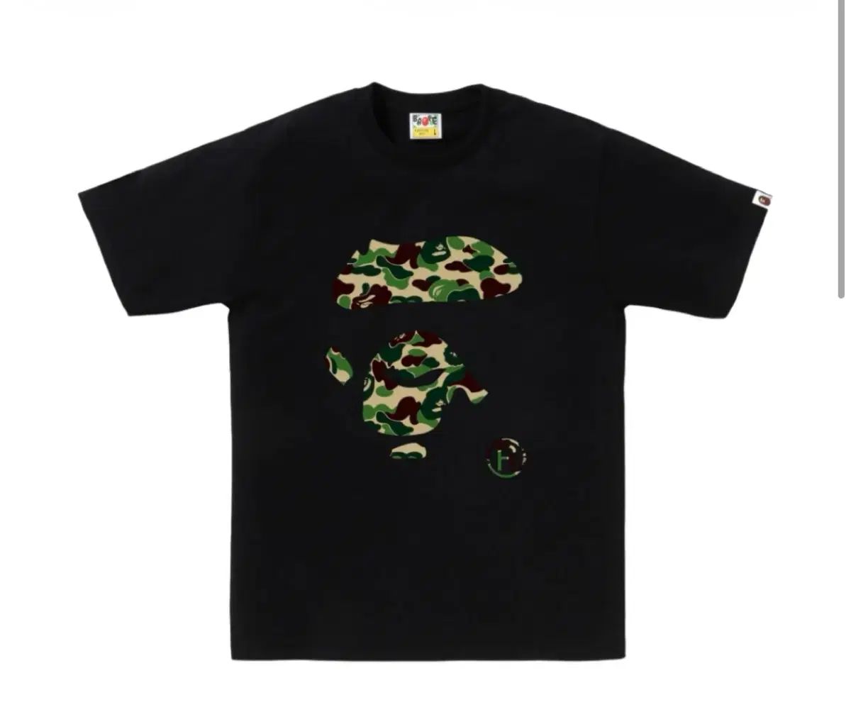 BAPE ベイプ カモフラージュ 半袖 Tシャツ ブラック
