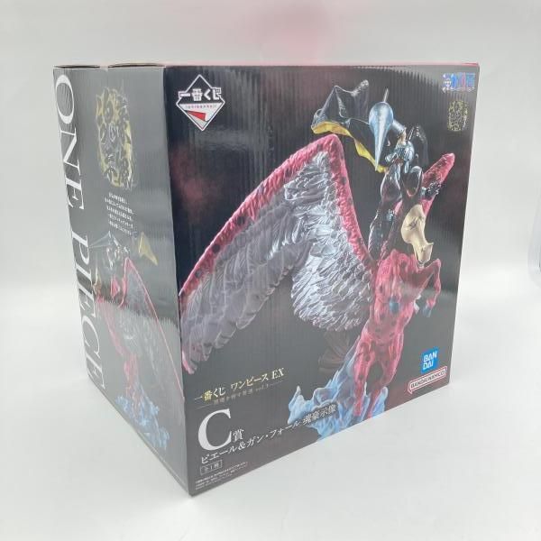 【中古】未開封)バンダイ 一番くじ C賞 ピエール＆ガン・フォール 魂豪示像 /ワンピース EX 悪魔を宿す者達 Vol.3[6]