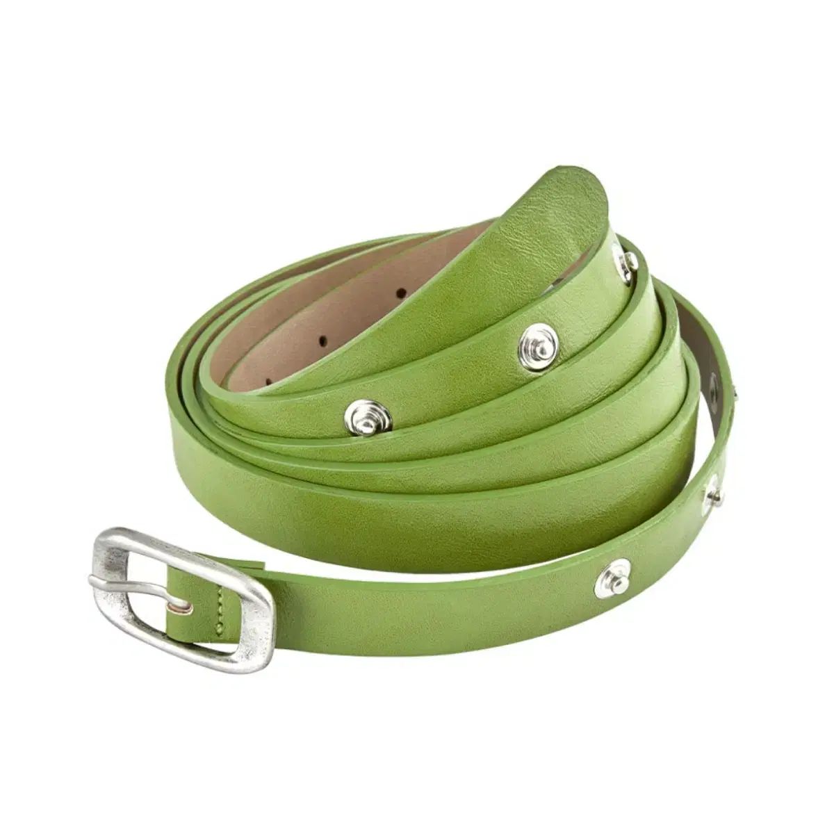 ラツユ セレン スナップ ベルト グリーン ライム オリーブ Seren Snap Belt
