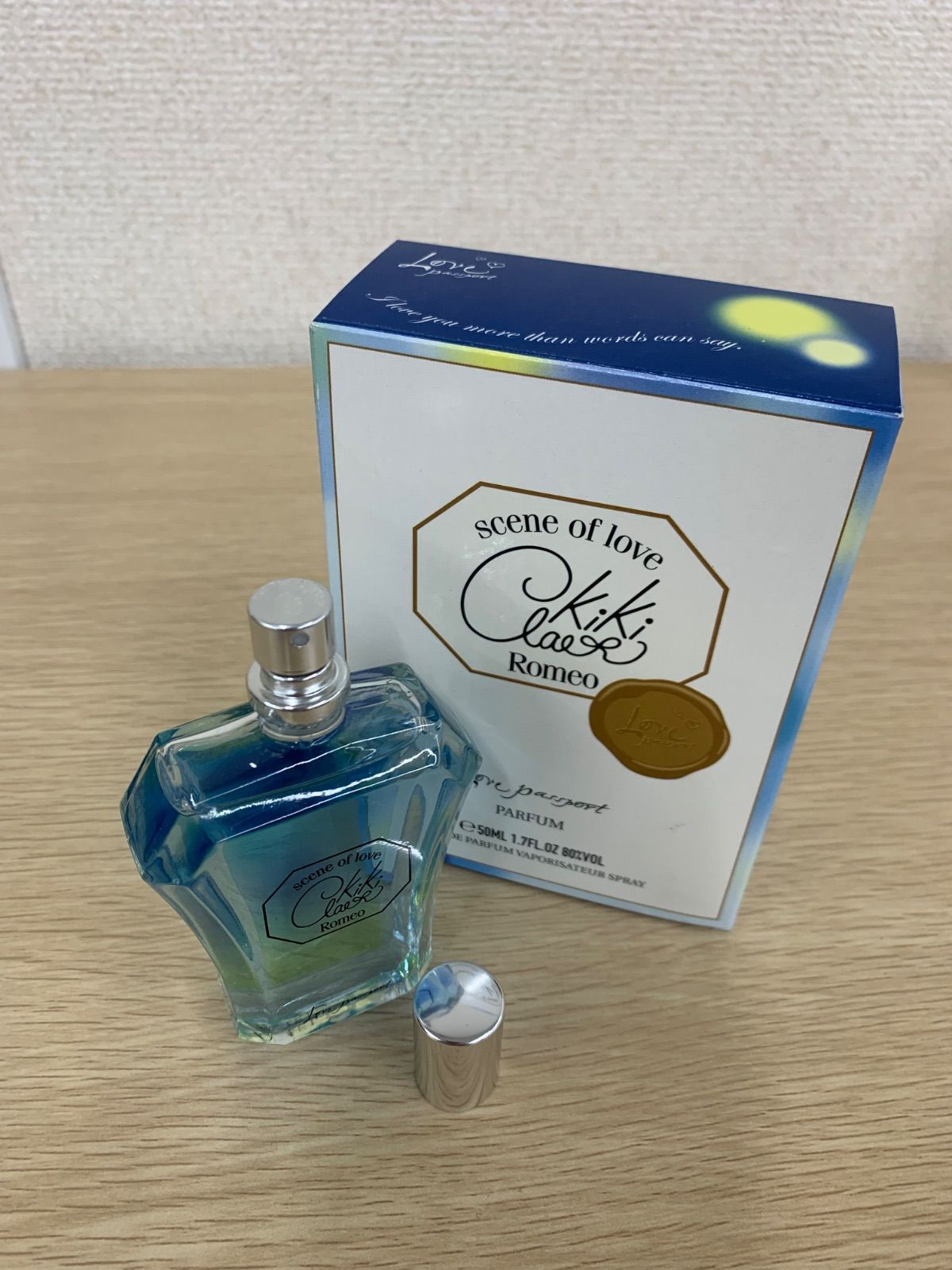 2 伊藤千晃 ラブパスポート ロミオ香水 50ml 箱付き 残量たっぷり