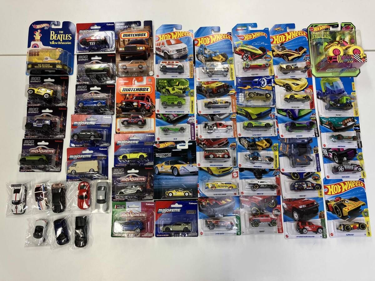 【未開封品多数】ミニカーまとめ売りセット（HOT WHEELS.MATCHBOX.MAJORETTE等）