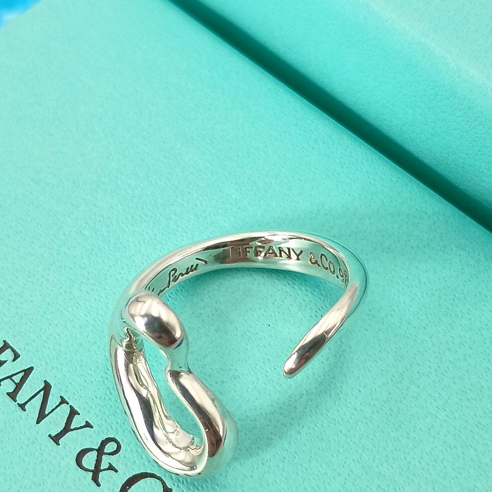 TIFFANY&Co. ティファニー 13号 オープンハート リング 指輪