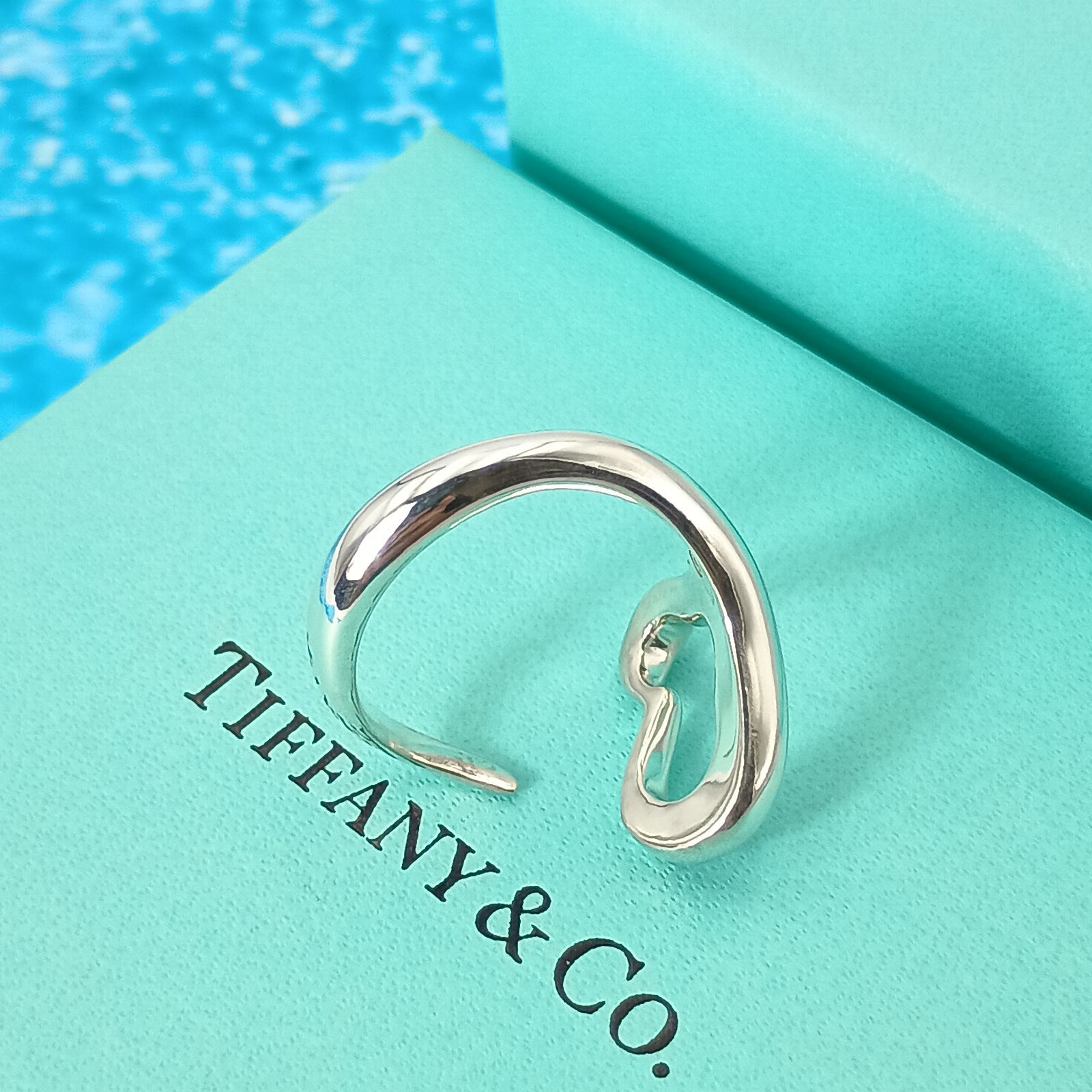 TIFFANY&Co. ティファニー 13号 オープンハート リング 指輪 