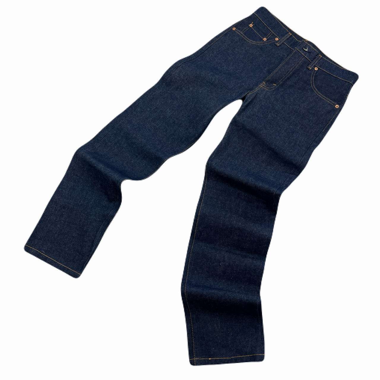 リーバイス 505 デニムパンツ メンズ W30 ストレート 濃紺 ほぼリジッド USA製 希少 ジーンズ ジーパン