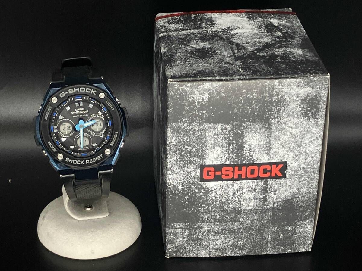 CASIO／G‐SHOCK GST-W300G-1ADR 電波ソーラー　箱有　時計