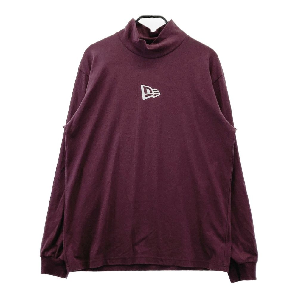 サイズ：XL NEW ERA ニューエラ ハイネック長袖Tシャツ レッド系 [240101680775] ゴルフウェア メンズ ストスト