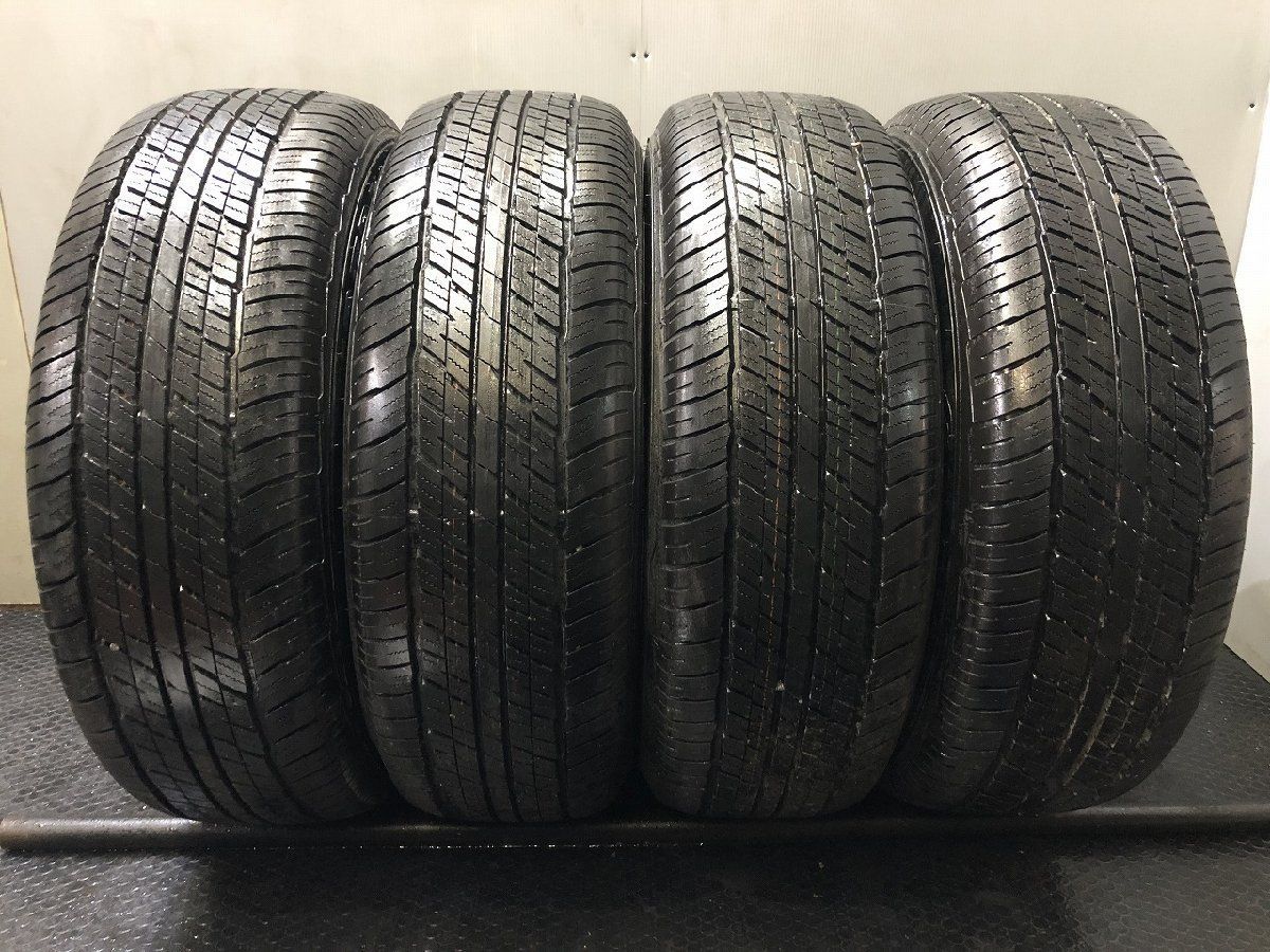 【新車外し】DUNLOP GRANDTREK AT23 265/65R18 18インチ 夏タイヤ 4本 24年製 ランクル250/ランクル300 レクサスLX等　(VTI453)