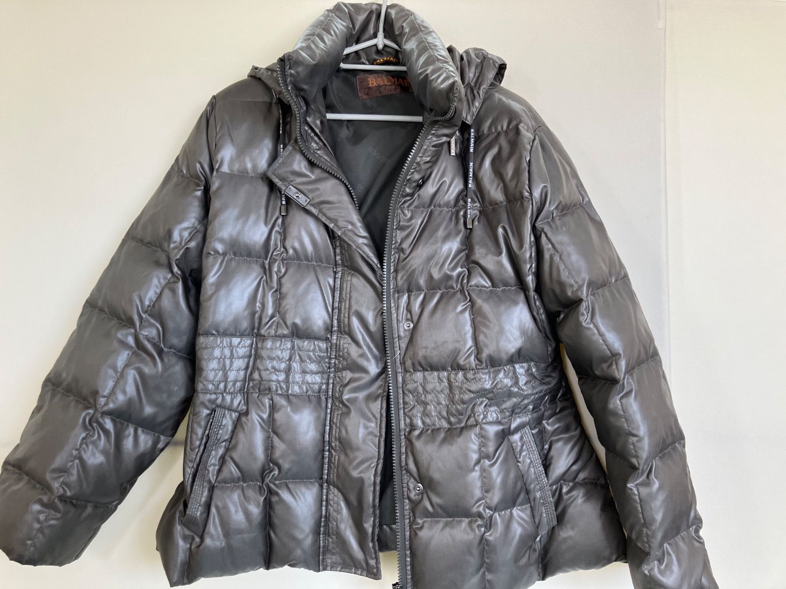 バルマン BALMAIN ダウンジャケット グレー L - メルカリ