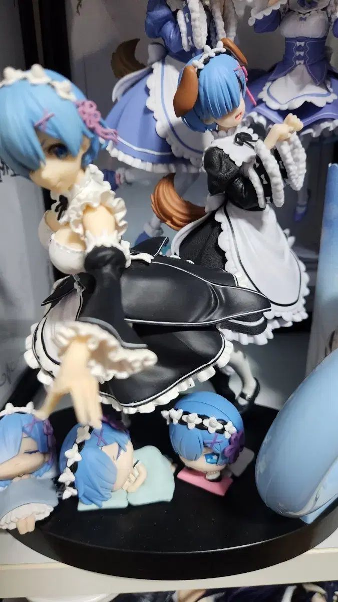 Re:ゼロ レム メイド フィギュア 2種 まとめ