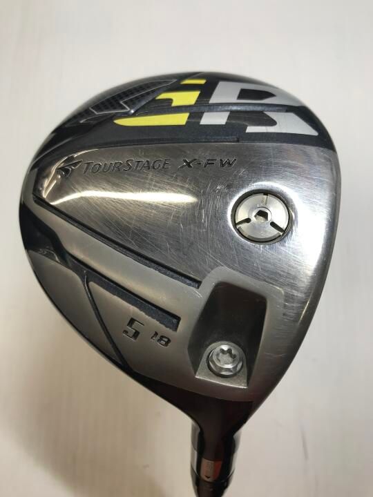 ブリヂストン　ツアーステージ X-FW GR (2014)　18度　ツアーAD MT-6　Sフレックス　フェアウェイウッド　中古【最短即日発送】