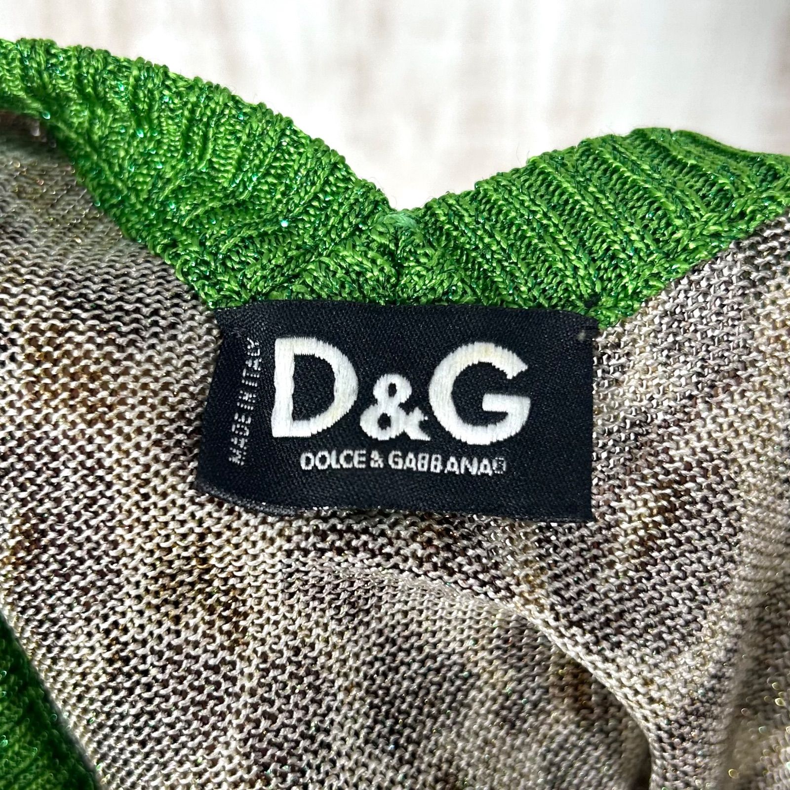 美品 00s D&G DOLCE&GABBANA ドルチェアンドガッバーナ レオパード