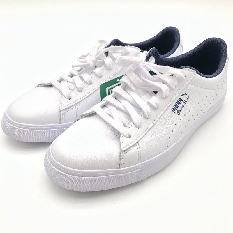 【中古美品】 PUMA プーマ Court Star VU 360060-09 09White Peacoa スニーカー 靴 【162-260507-st-06-otoh】