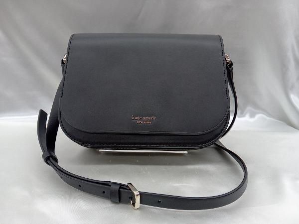 【Kate Spade】 WKRU6053 バッグ 斜めがけ ショルダーバッグ ケイトスペード ブラック レディース 中古