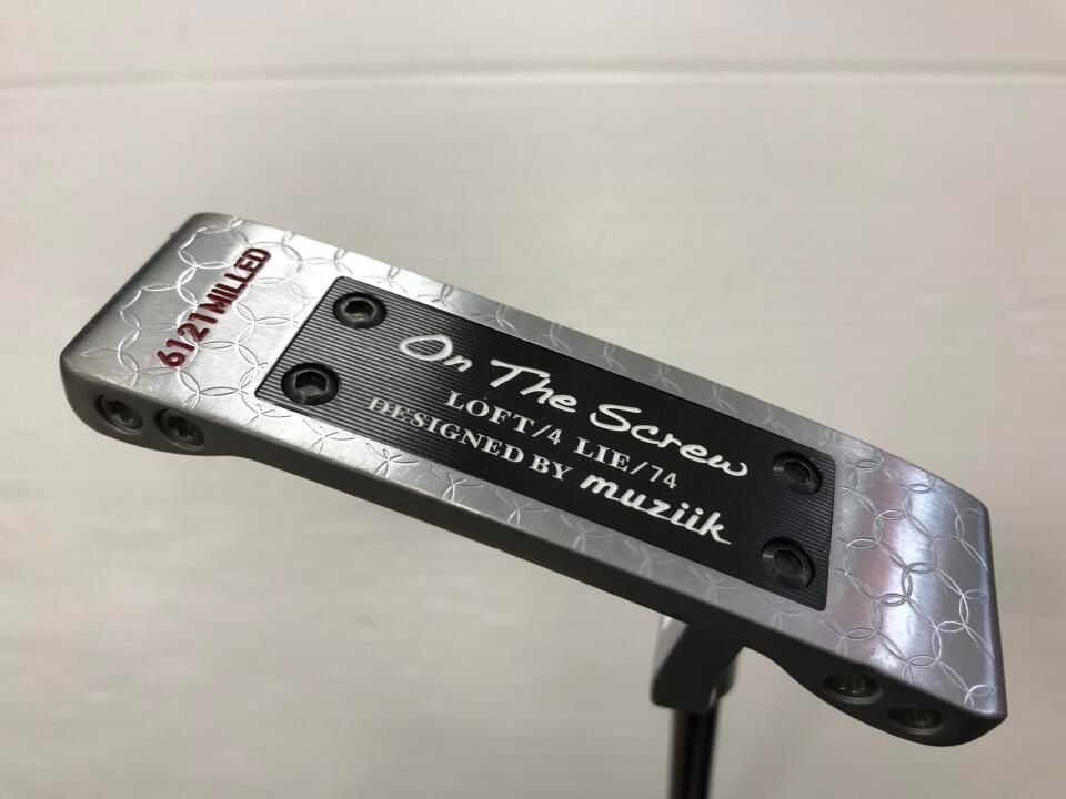 ムジーク　On The Screw 6121 クランクネック　パター　中古【最短即日発送】