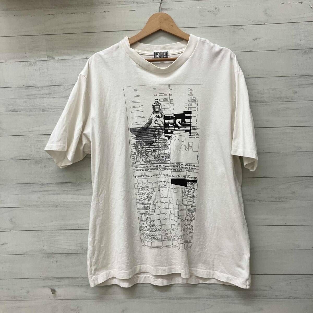 C E シーイー CAVEMPT 半袖Tシャツ ホワイト Lサイズ