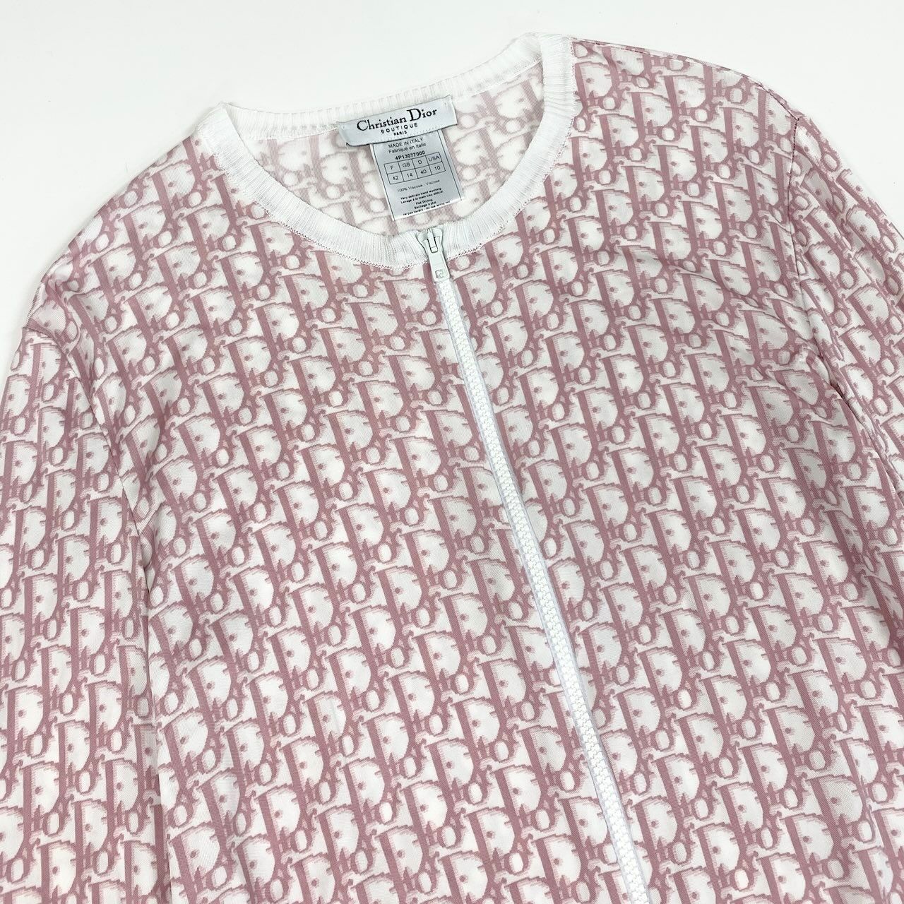 e7 Christian Dior クリスチャンディオール トロッター ジップアップ 