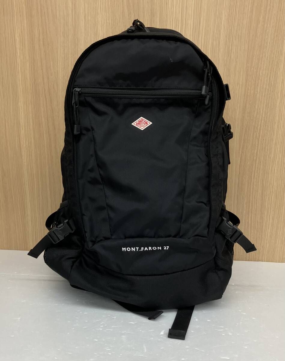 DANTON ダントン MONT FARON 27 モンファロン27 バックパック 大容量 アウトドア ブラック 通年