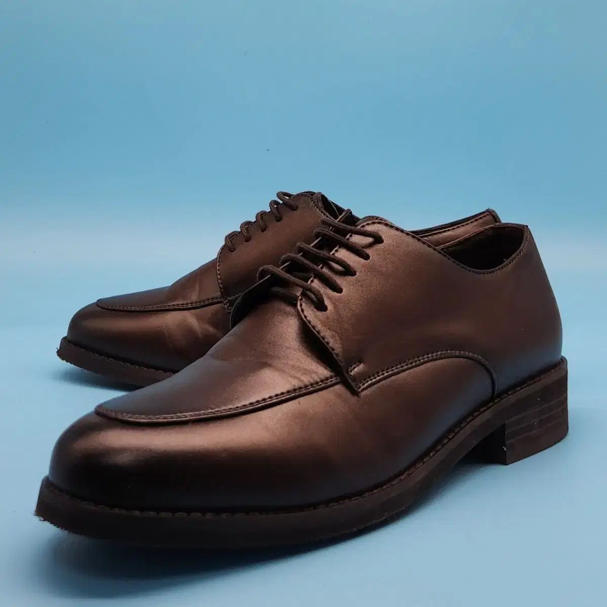 hh エルカント 麻 メンズドレスシューズ 260 ヒール4