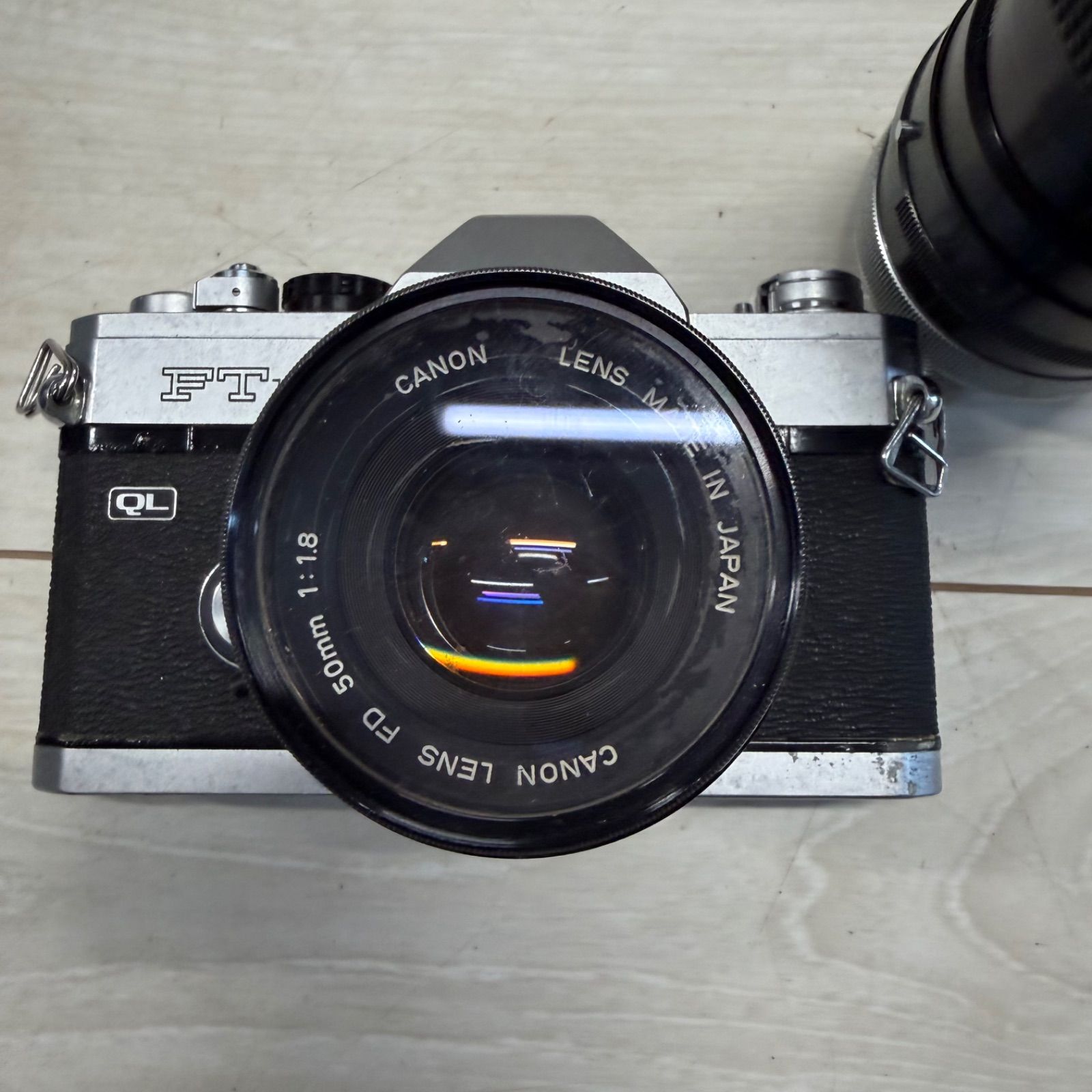 ジャンク】Canon FTb フィルム一眼レフカメラとレンズセット - メルカリ