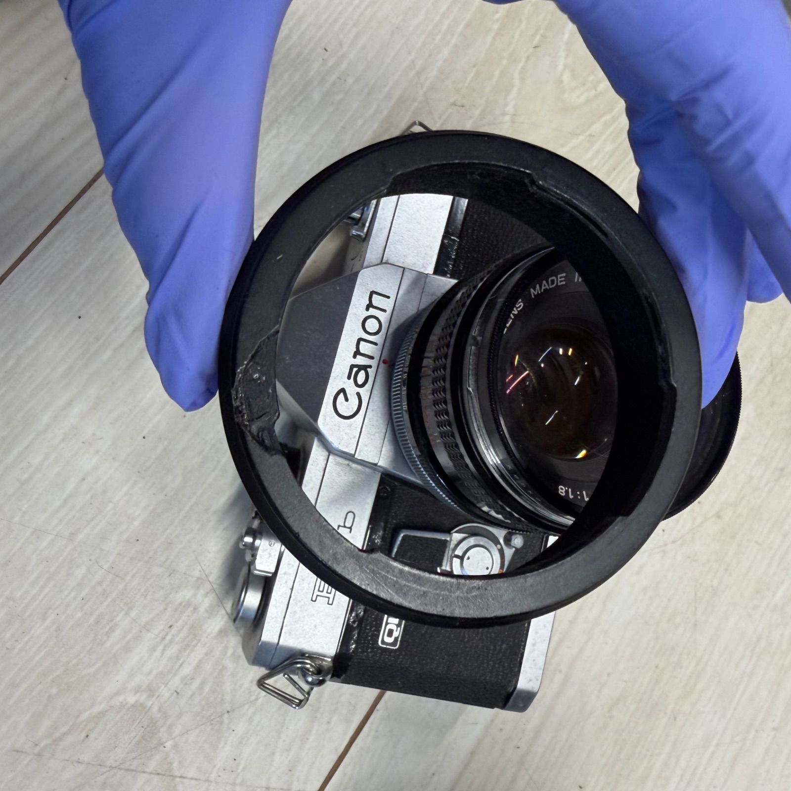 Canon♡ジャンク品♡フィルムカメラ♡レンズ ジャンク】Canon FTb フィルム一眼レフカメラとレンズセット - メルカリ