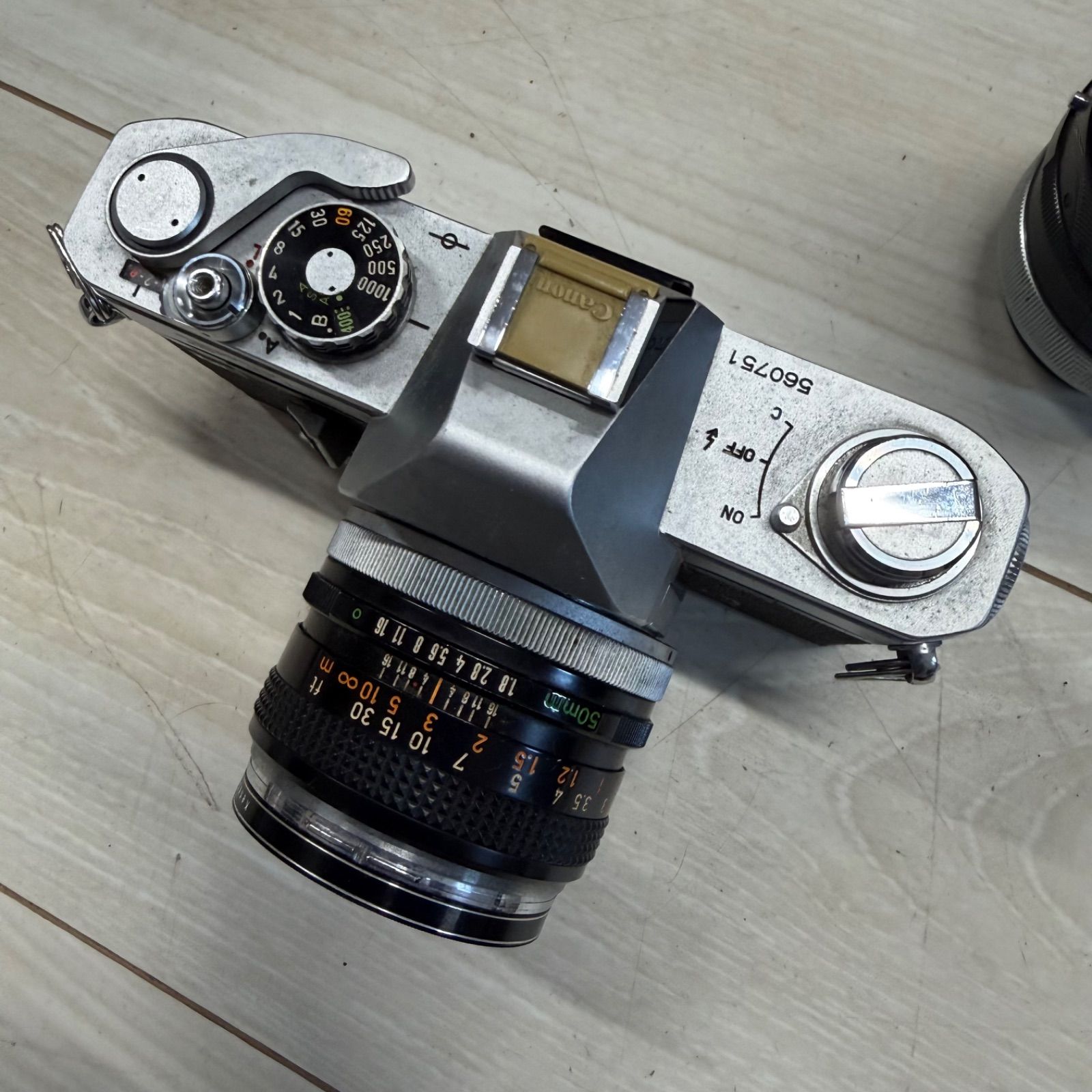 Canon FTb 一眼レフカメラ （フィルム）レンズ2本50mm 24mm Canon FTb 一眼レフフィルムカメラ レンズ搭載 47 - メルカリ
