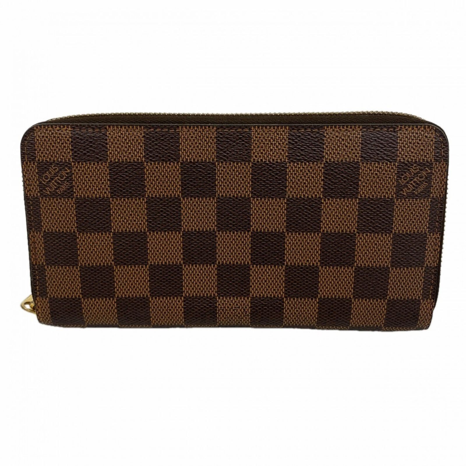 ルイ・ヴィトン(Louis Vuitton) ルイ・ヴィトン 長財布 ダミエ ジッピーウォレット N60015 エベヌメンズ レディース