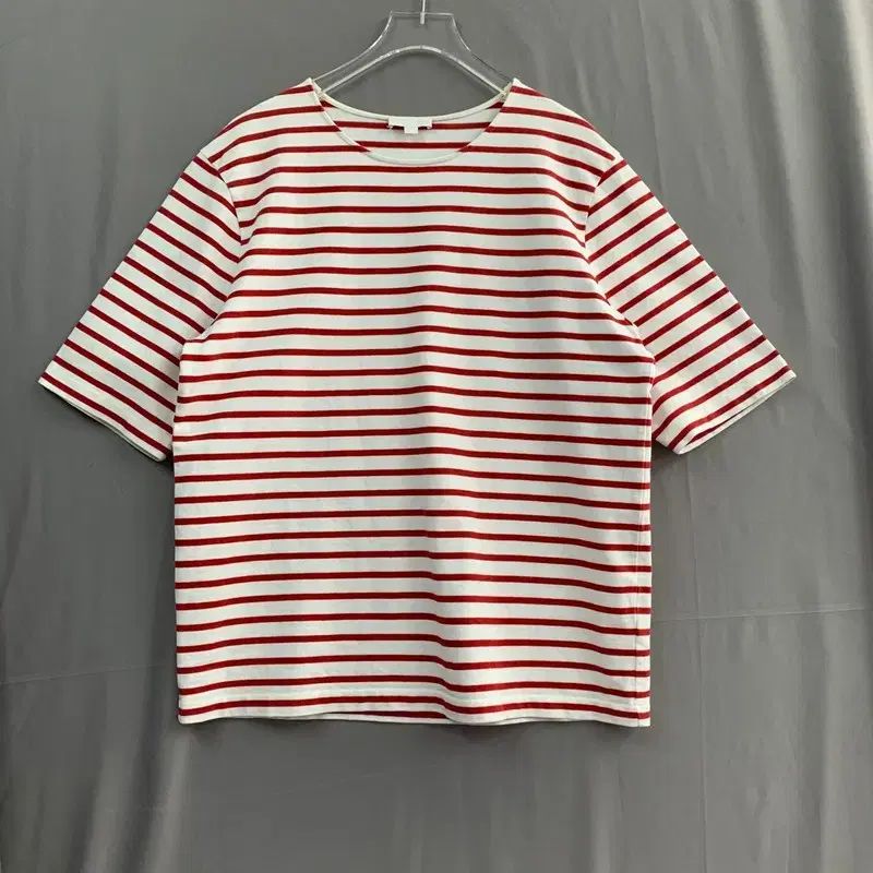 L COS コス オーバーサイズ ストライプ 半袖Tシャツ