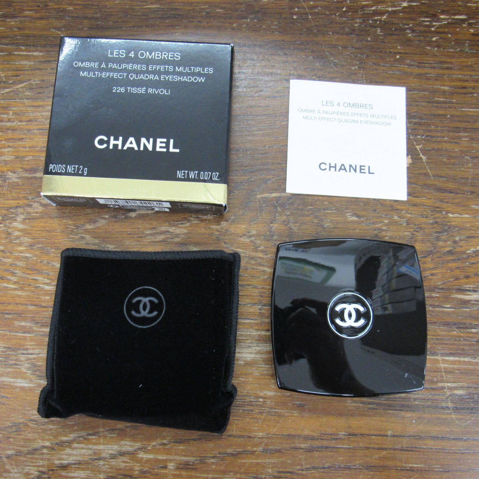 CHANEL シャネル　LES 4 OMBRES レ キャトル オンブル 226 ティセ リボリ　【アイシャドウ】未使用品　エキスパート藤沢辻堂店