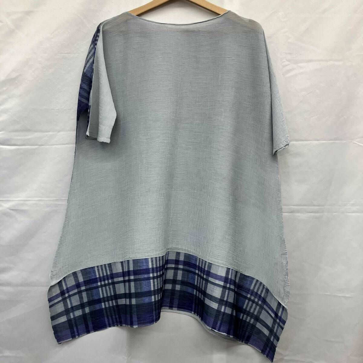 ISSEY MIYAKE me / イッセイミヤケ ミー / 半袖シャツ・ブラウス / M113FK382 / ライトブルー