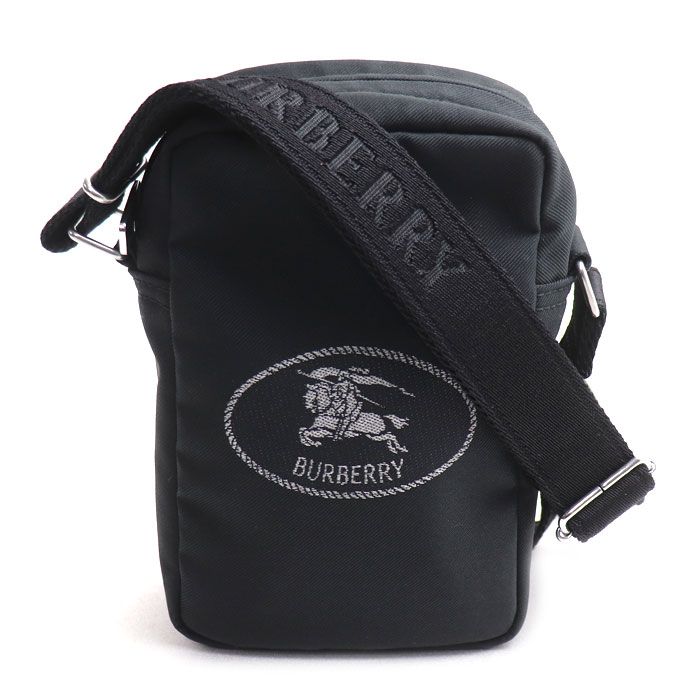 BURBERRY バーバリー オークニー フォン ショルダーバッグ ブラック 81114171 メンズ 中古