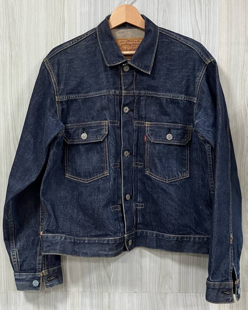 LEVI’S/リーバイス/Gジャン/507XX/1999年製造/J22/日本製/ビッグE/赤耳/2nd復刻/71507-XX/サイズ 42