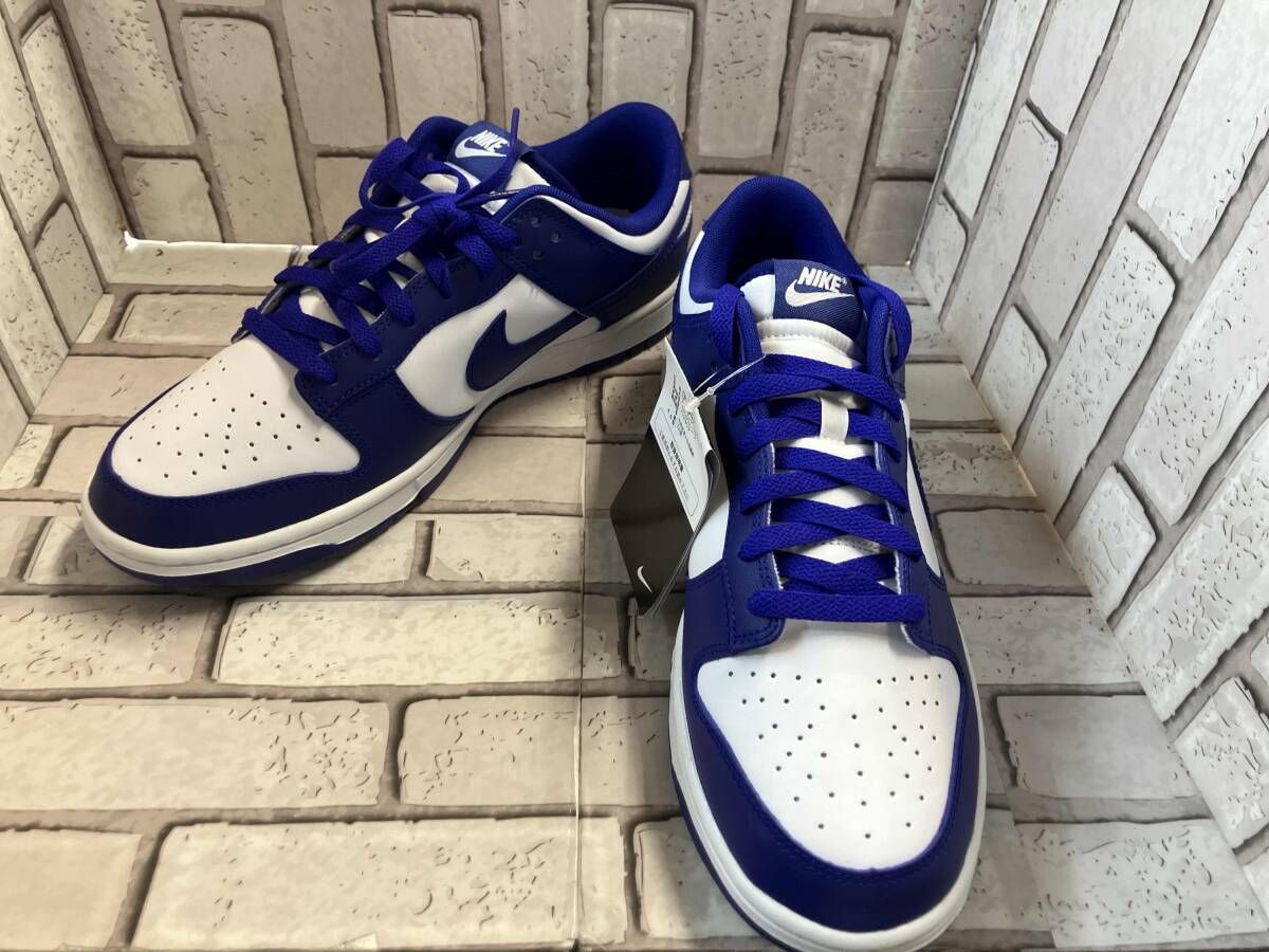 NIKE ナイキ スニーカー Dunk Low Retro DV0833-103 サイズ28.5cm スポーツ ホワイト ネイビー