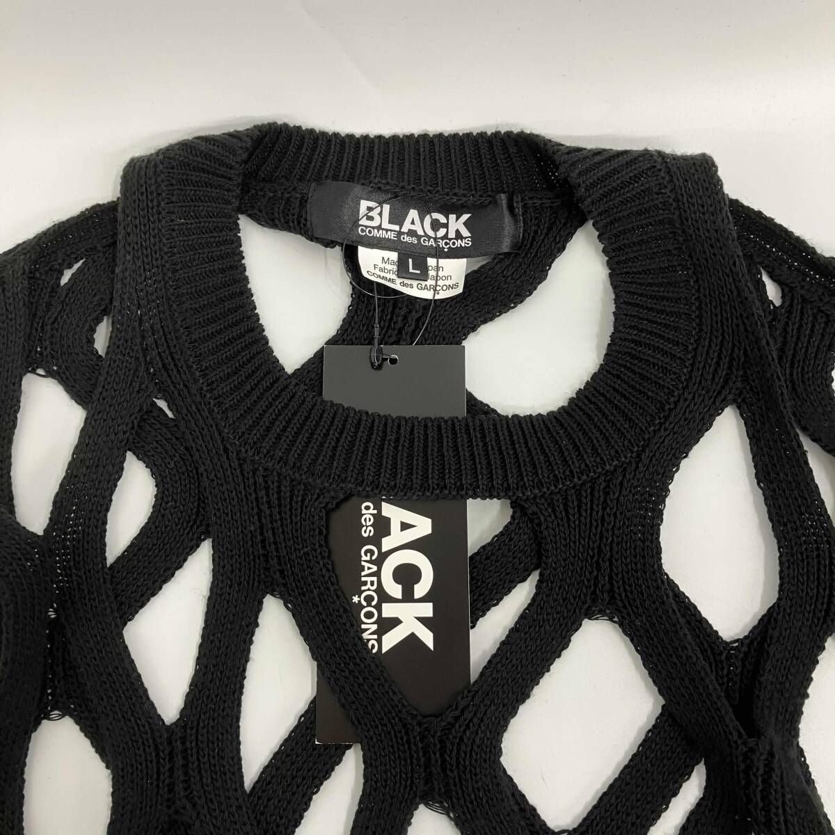 BLACK COMME des GARCONS/ブラックコムデギャルソン／長袖ニット/24SS 