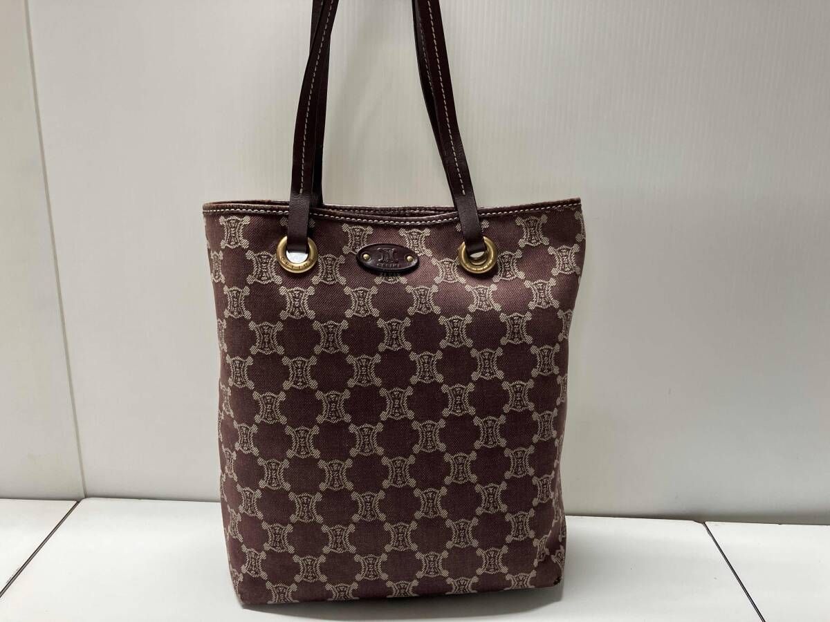 CELINE マカダム トートバッグ CY00/24