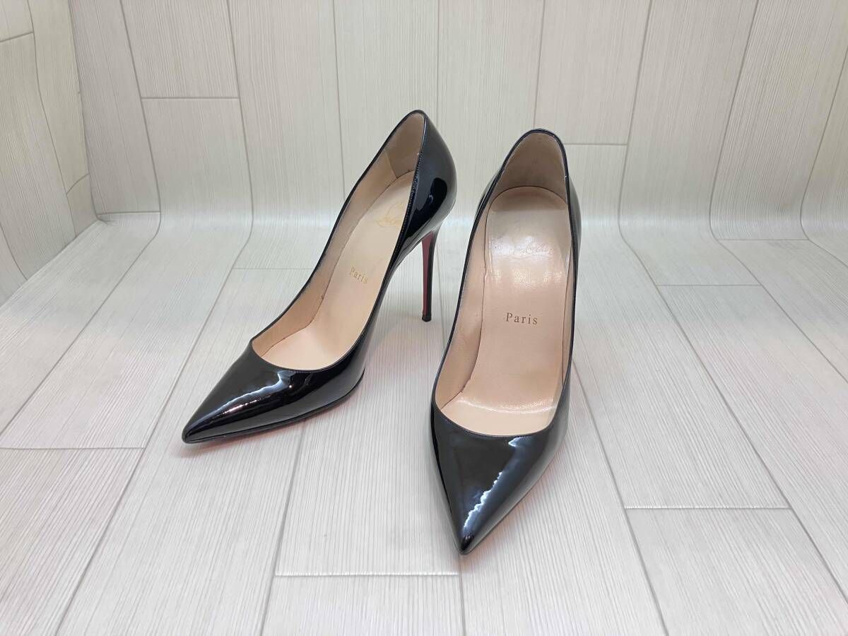 ★ Christian Louboutin クリスチャンルブタン パンプス DECOLLETE レディース サイズ38 ブラック 通年