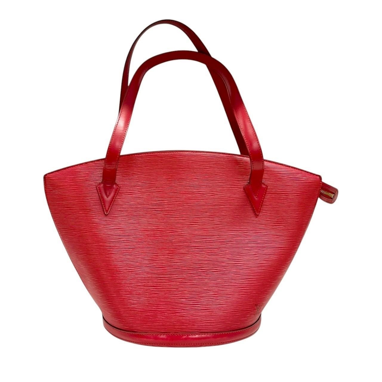 Louis Vuitton：ルイヴィトン　エピ サンジャック カスティリアンレッド トートバッグ M52277