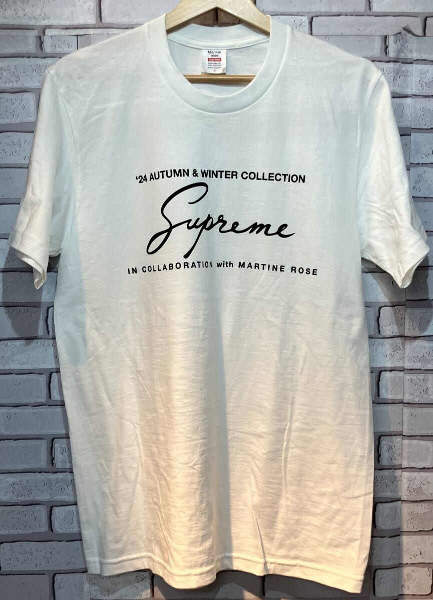 Supreme シュプリーム 半袖Tシャツ Martine Rose Tee 24aw ストリート ホワイト