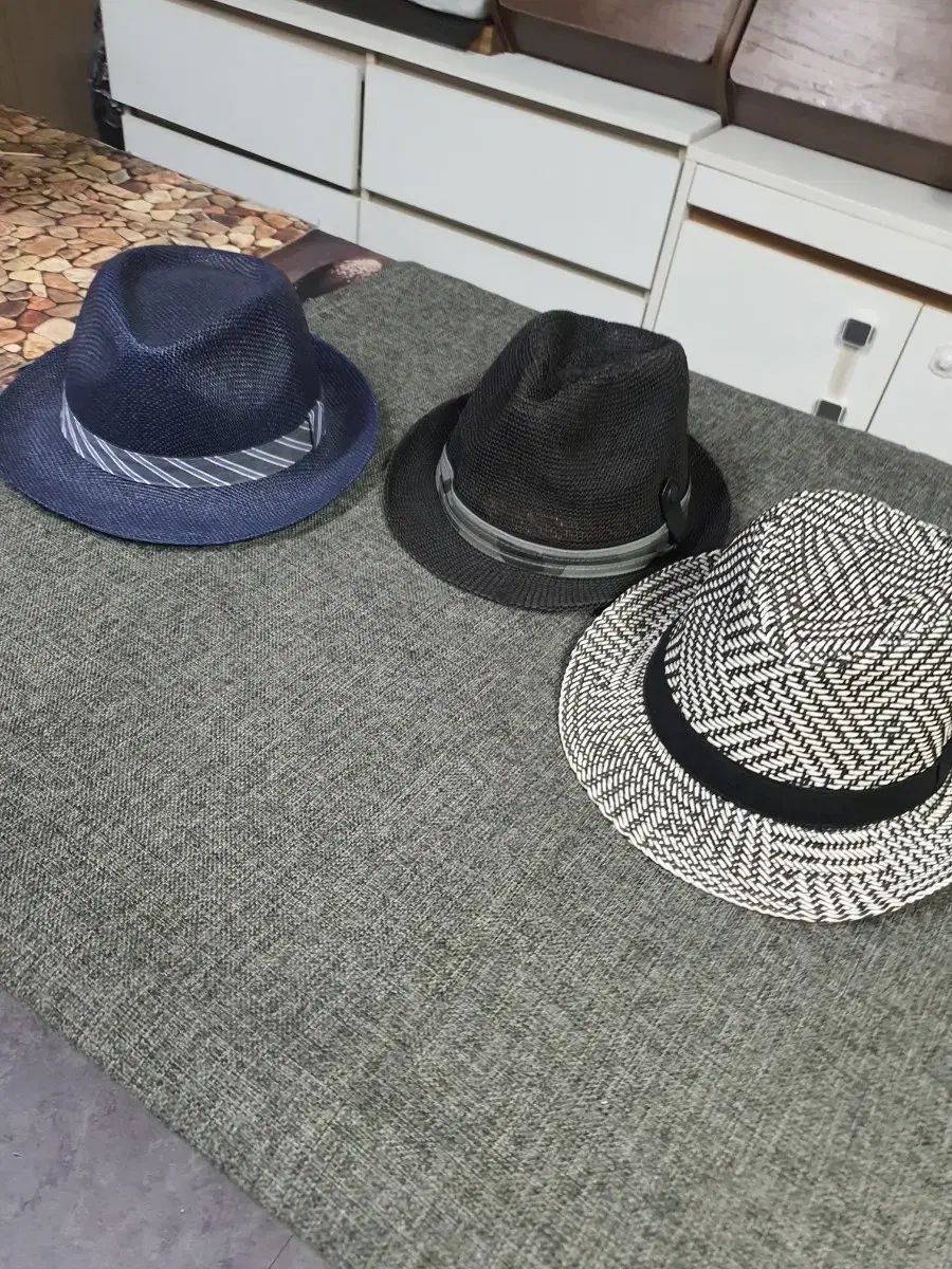 FEDORA(フェドラ) メンズ 夏 帽子 3種 まとめ売り