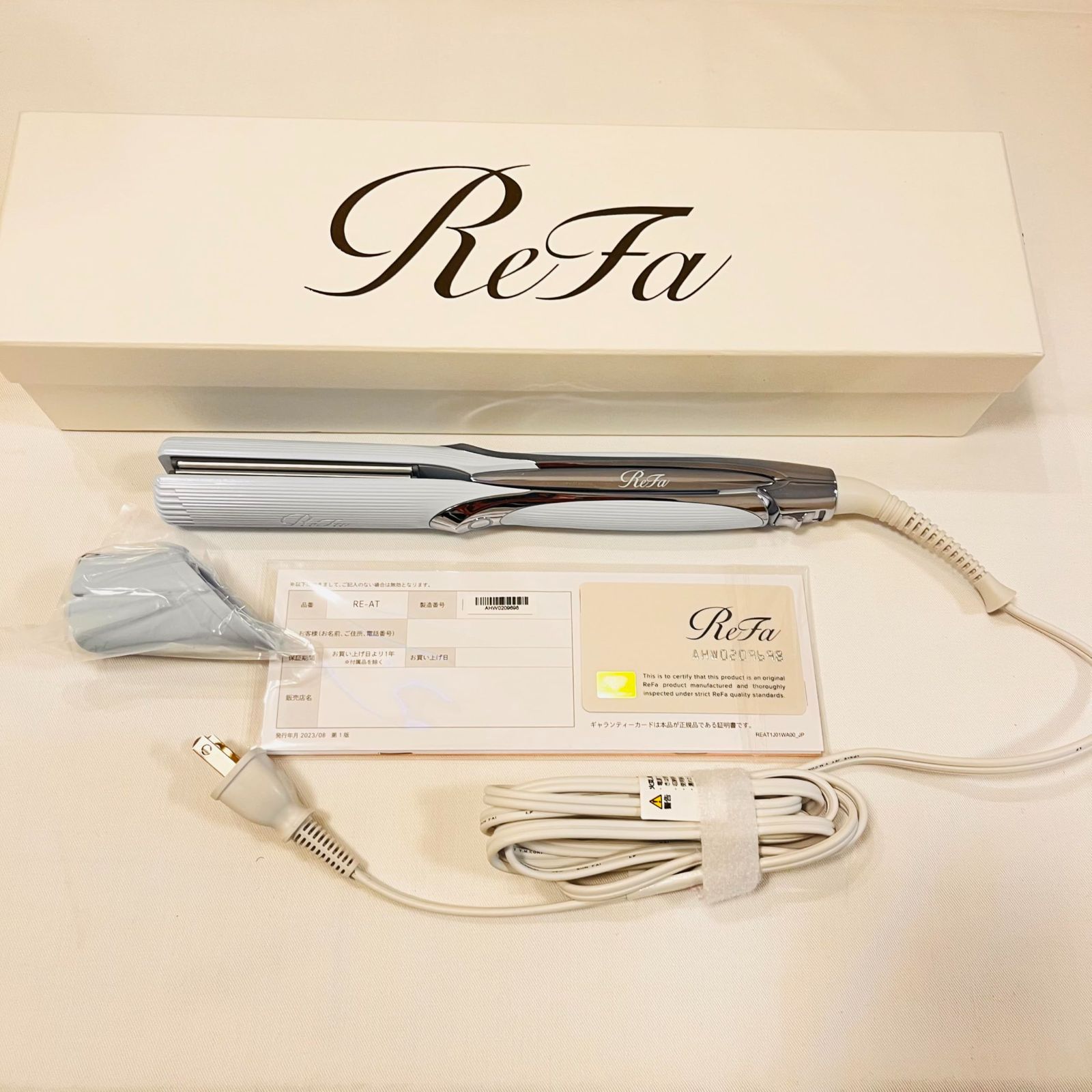 リファストレートアイロン プロ/ReFa STRAIGHT IRON PRO（ホワイト