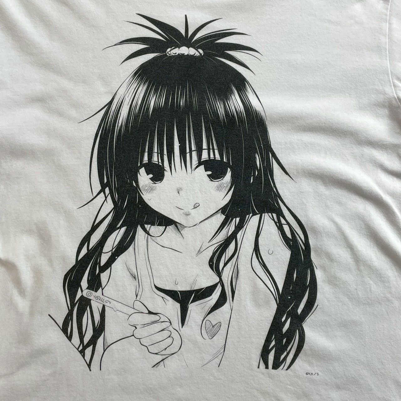 ToLOVEる原画展　美柑B Tシャツ　XL ビッグTシャツ 美柑B | Goo Goo Dept.