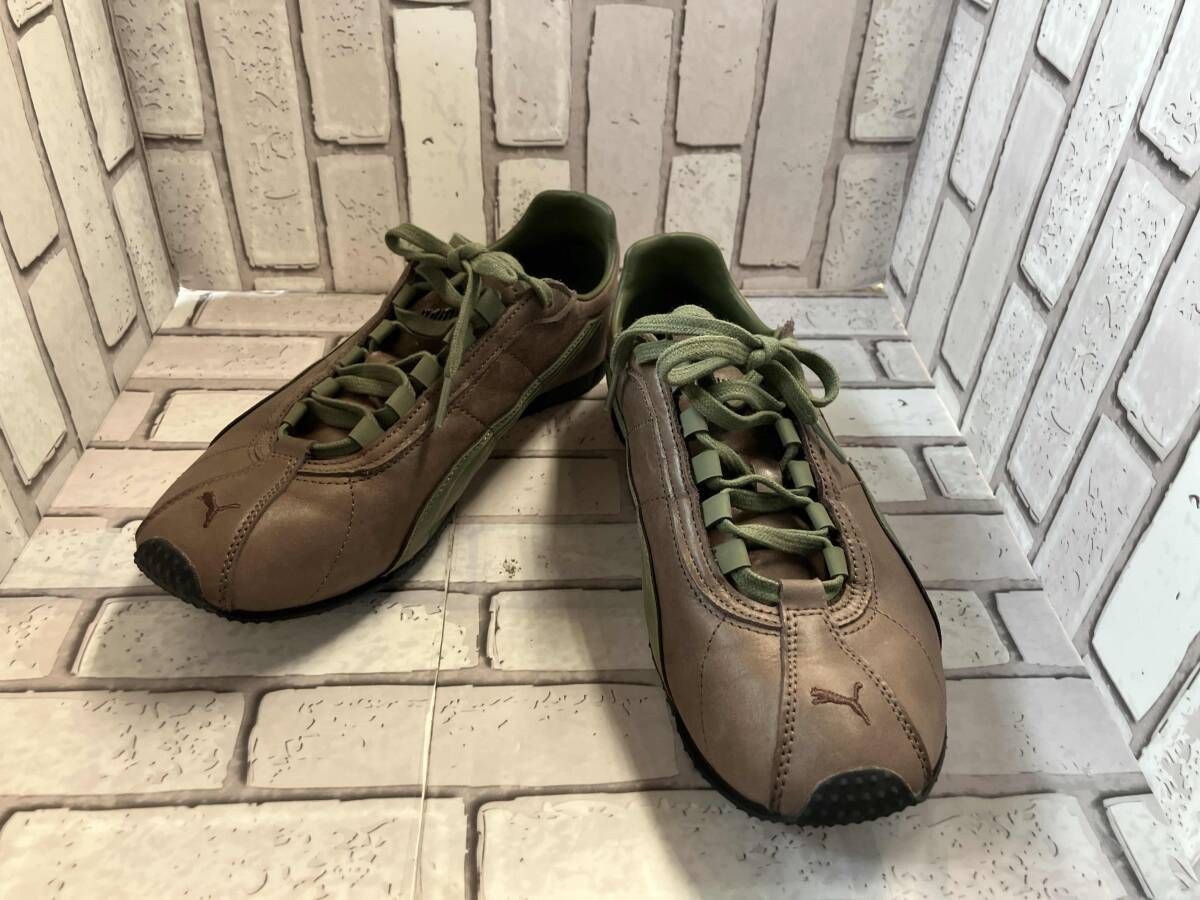 PUMA プーマ スニーカー H-STREET BILL’S 406916-02 サイズ27cm スポーツ ブラウン グリーン