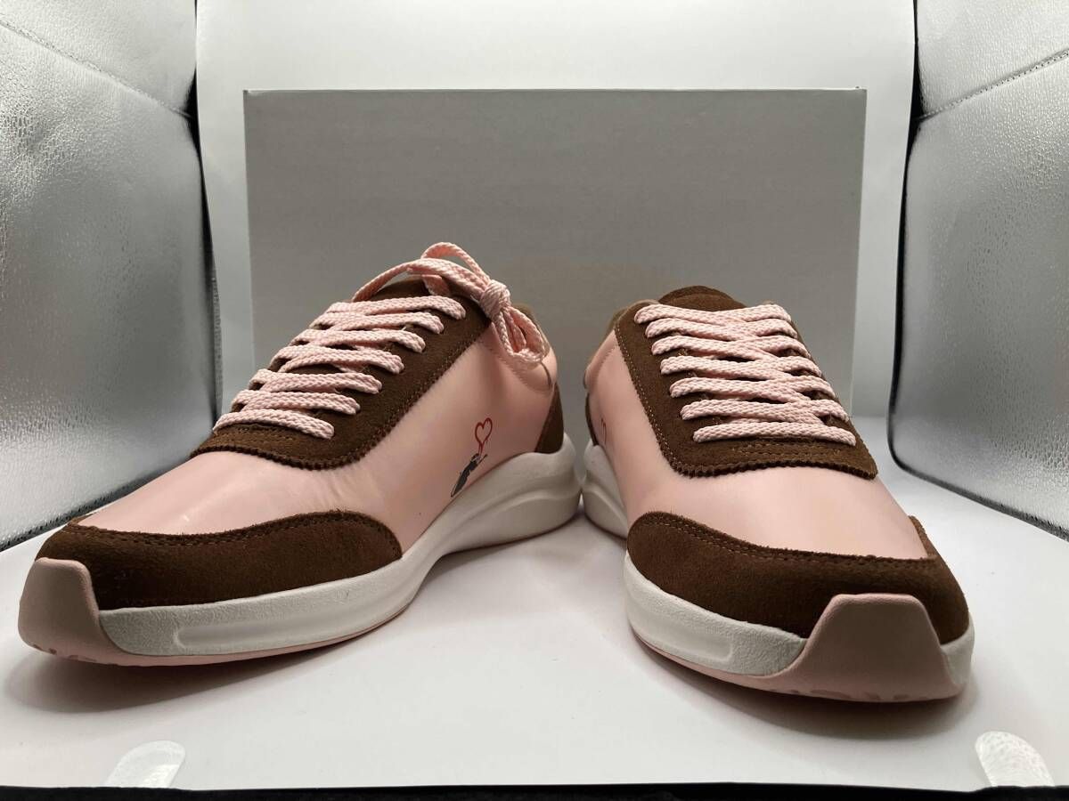 SANGACIO x BRANDALISED スニーカー にゅ CHOCO PINK サイズ26.5