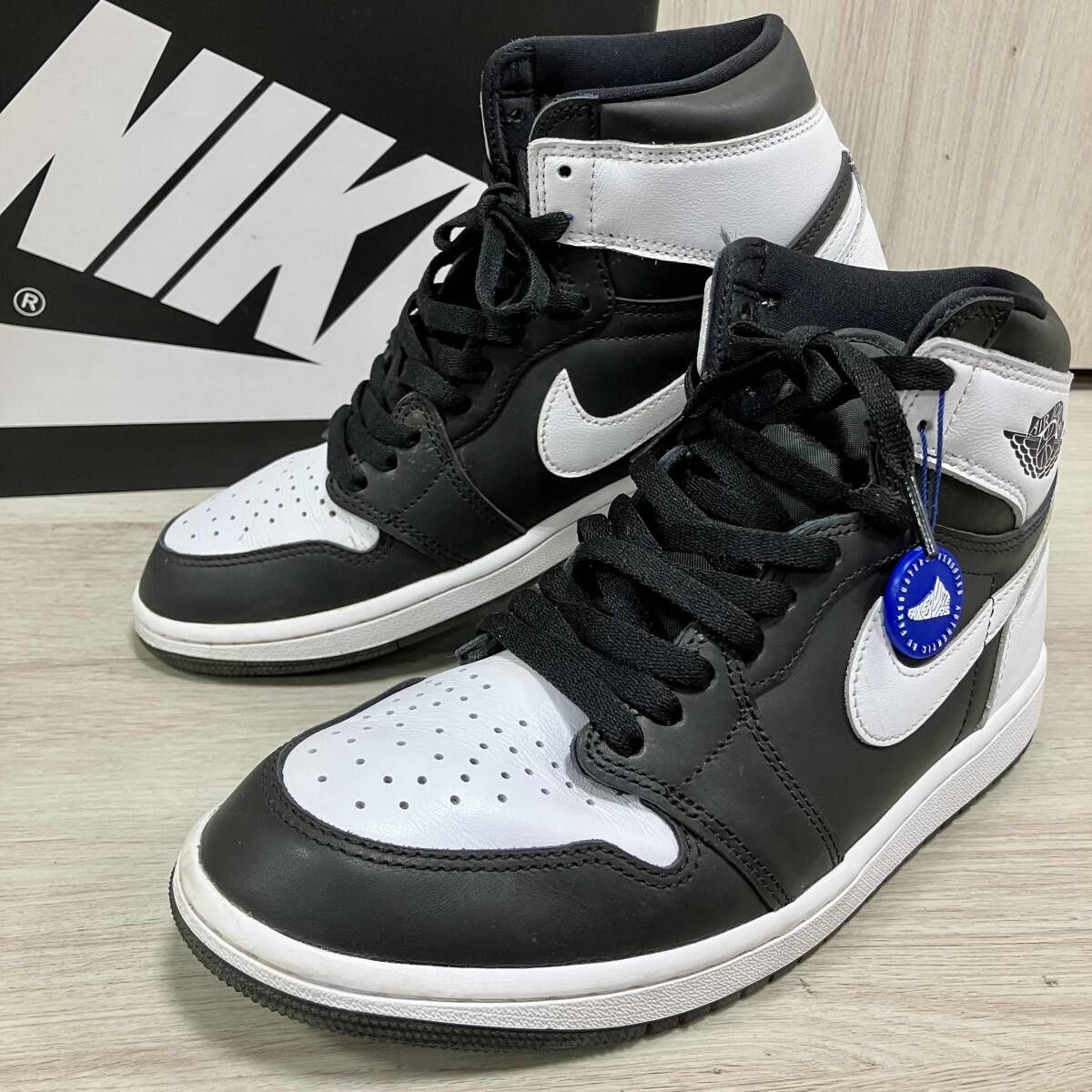 NIKE/スニーカー/エア ジョーダン 1 HIGH OG 白 黒 ナイキ エア 