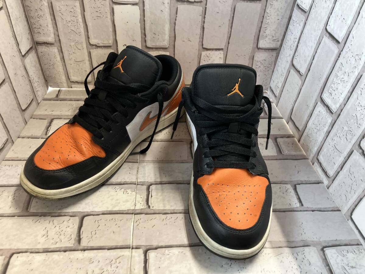 NIKE ナイキ スニーカー 553558-081 サイズ28cm スポーツ ブラック オレンジ