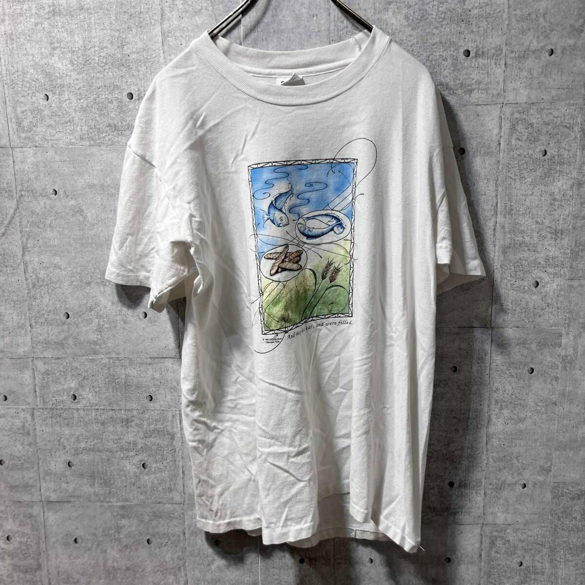 90s anvil USA製 アートtee Lサイズ ホワイト