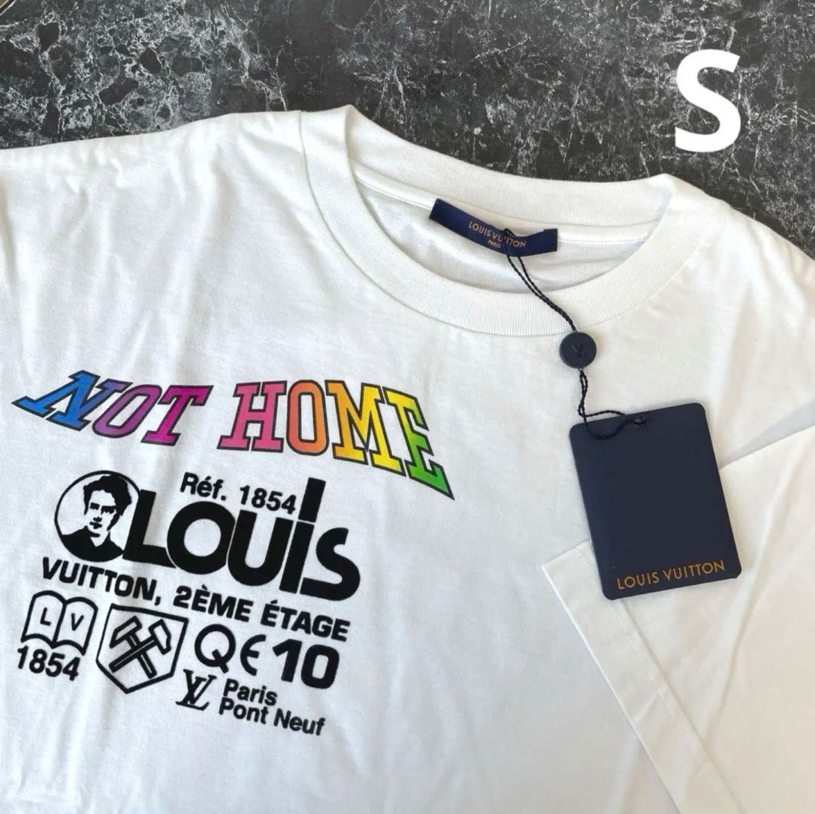 LOUIS VUITTON ルイヴィトン カンザスウィンド 半袖Tシャツ RM191 S 