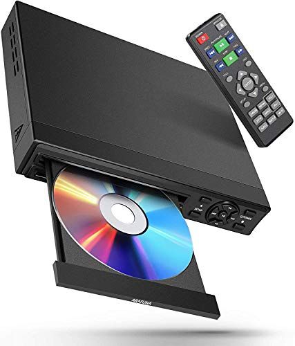 DVDプレーヤー 1080Pサポート ARAFUNA リージョンフリー 再生用プレーヤー DVD/CD/SVCD/VCD/MP3ディスクプレーヤー CPRM対応 HDMI出力 番組 テレビ 地上デジタル放送 テレビ/プロジェクター接続可能 Blue-raykk