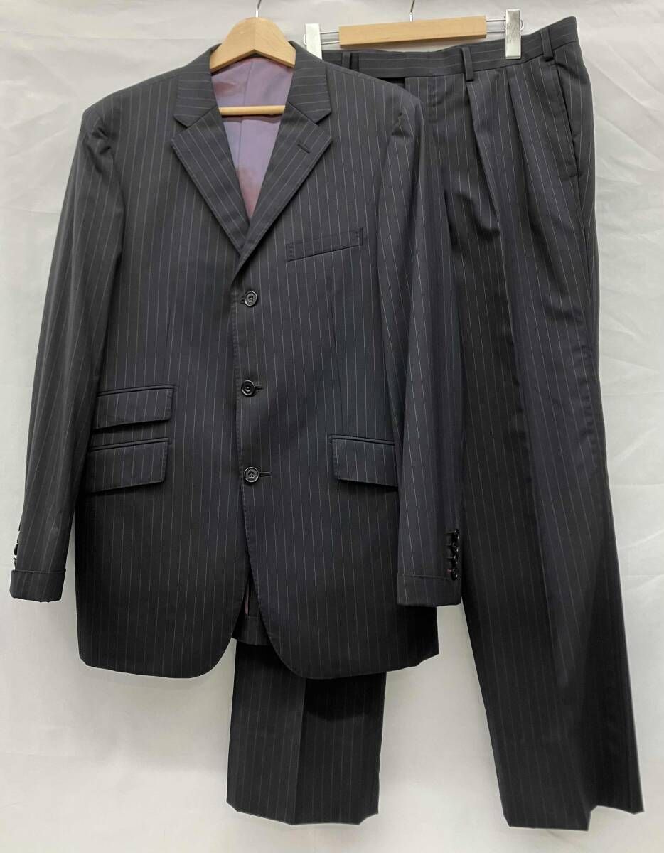 BURBERRY BLACK LABEL バーバリーブラックレーベル　BMD03-600-29 スーツ セットアップ　上下セット ジャケット　パンツ　98-86-180 42L