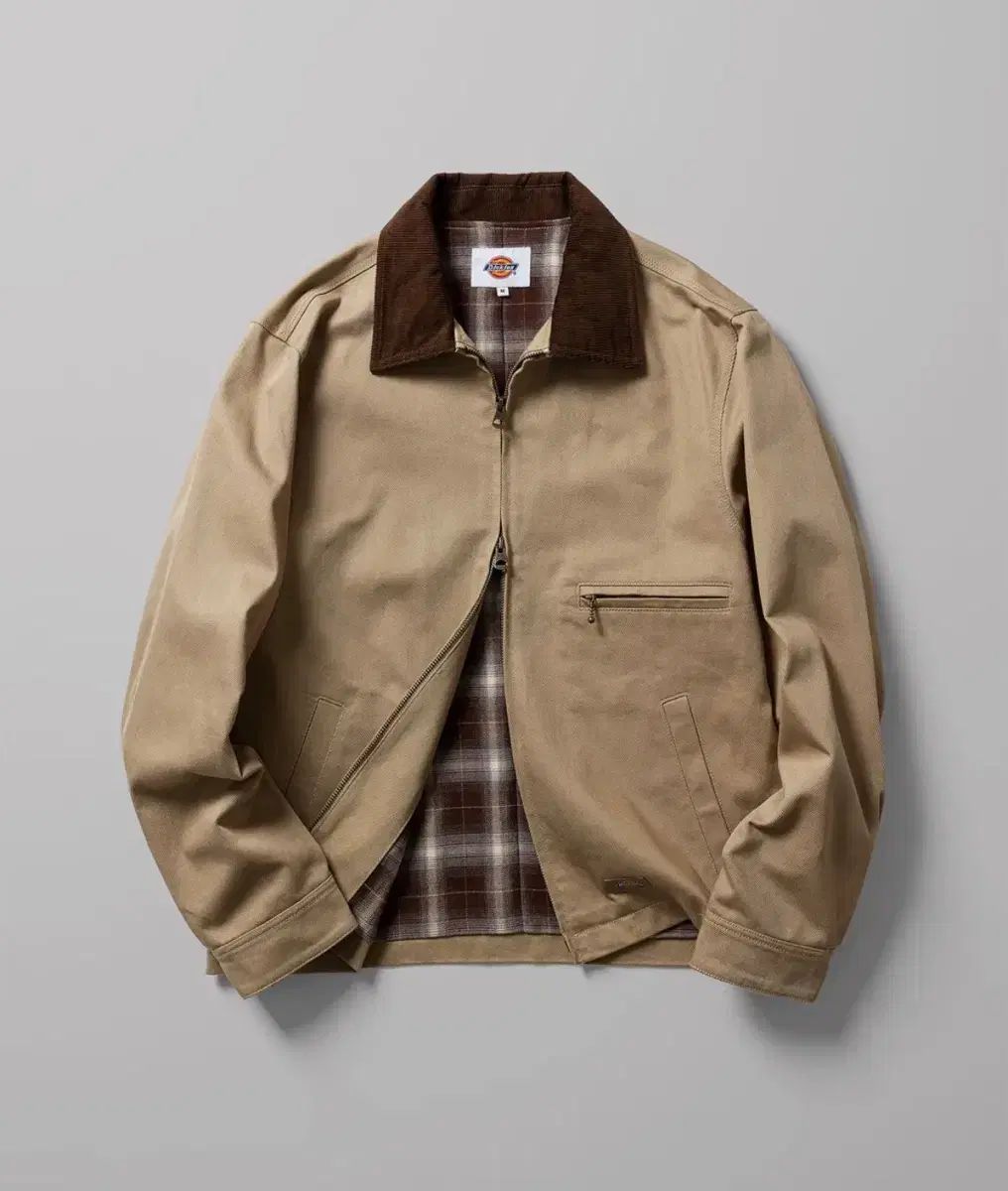 (L) ディッキーズ ツイル ウォーク ジャケット Khaki
