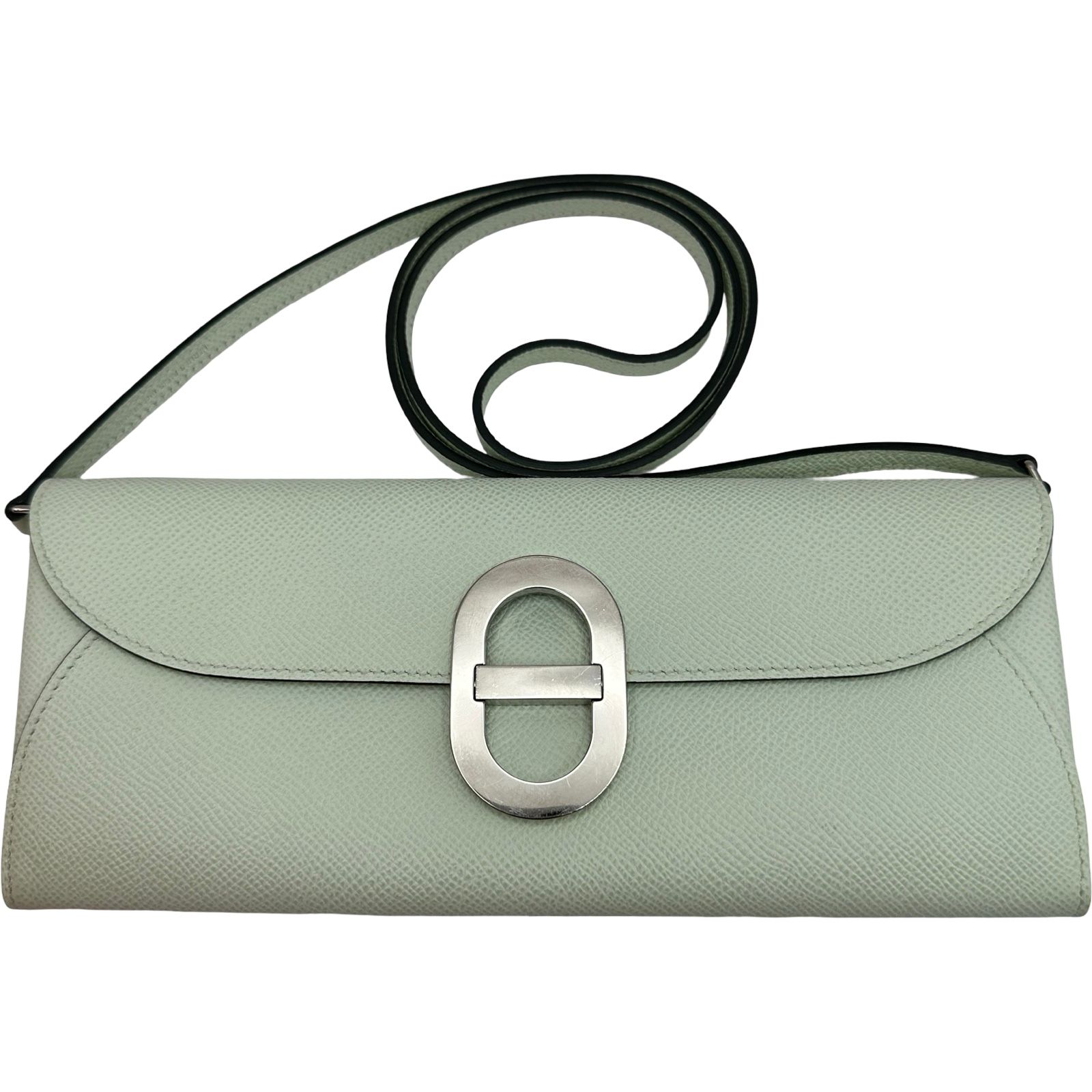 エルメス HERMES シェーヌダンクルトゥーゴー B刻 ヴェールフィズ シルバー金具 エプソン レディース ショルダーバッグ エルメス HERMES シェーヌダンクルトゥゴー B刻 ヴェールフィズ